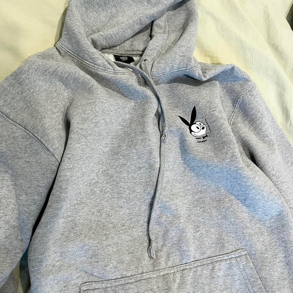 Grey Pound boy (Play boy) Hoodie